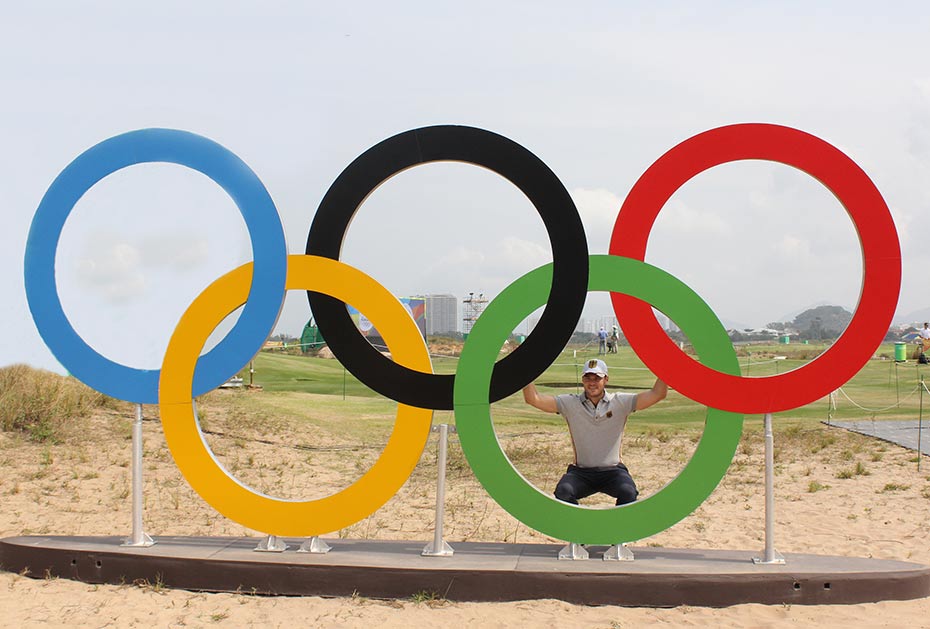 Martin Kaymer bei den Olympischen Spielen in Rio de Janeiro (Foto: DGV)