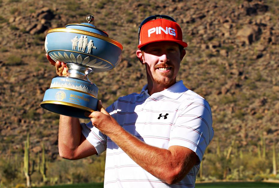 Hunter Mahan bei seinem zweiten WGC-Sieg 2012