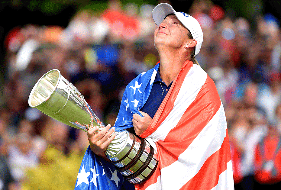Angela Stanford gewinnt bei der Evian Championship 2018 ihr erstes Major
