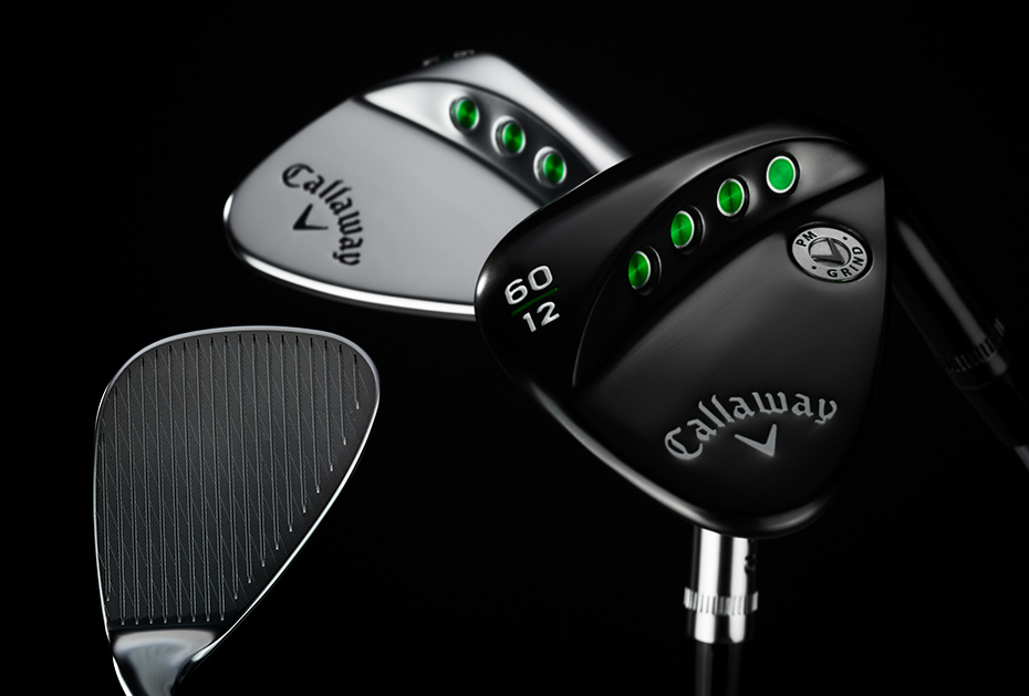 Callaway PM Grind 2019 Wedges in Chrome und Schwarz