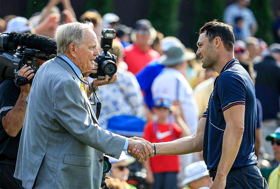 Jack Nicklaus und Martin Kaymer