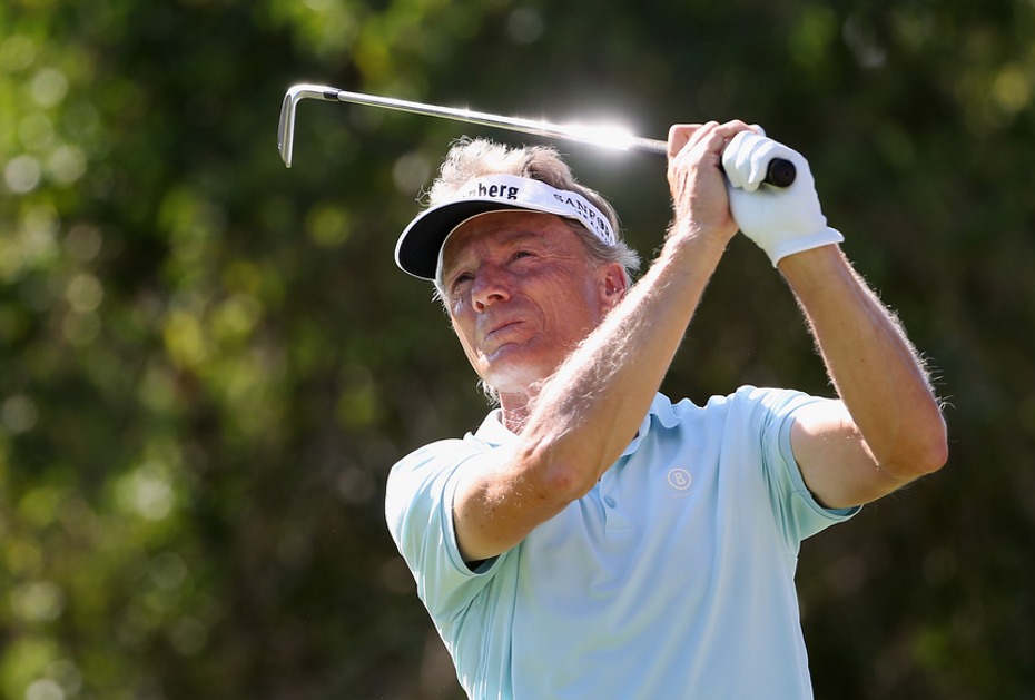 ZAUBERSCHLAG Selbst das Hole-in-One bei der Charles Schwab Cup Championship half Bernhard Langer nicht