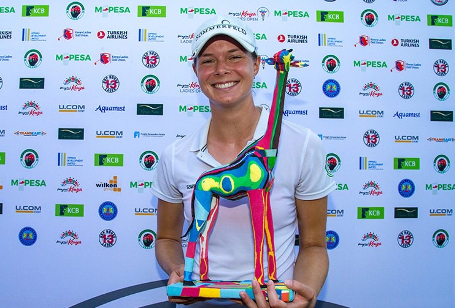 BREITES GRINSEN Esther Henseleit gewinnt Magical Kenya Open 2019 auf der Ladies European Tour