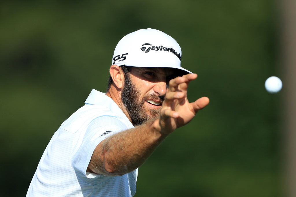 Dustin Johnson bei der Tour Championship