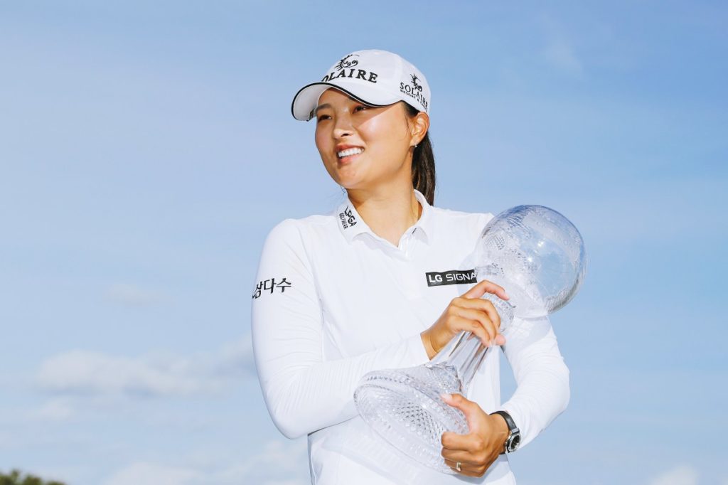 Siegreich beim Saisonfinale: Jin Young Ko