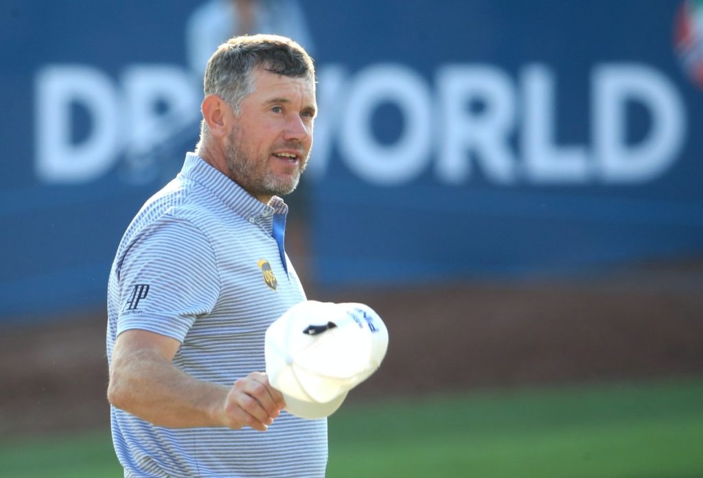 Lee Westwood in Dubai