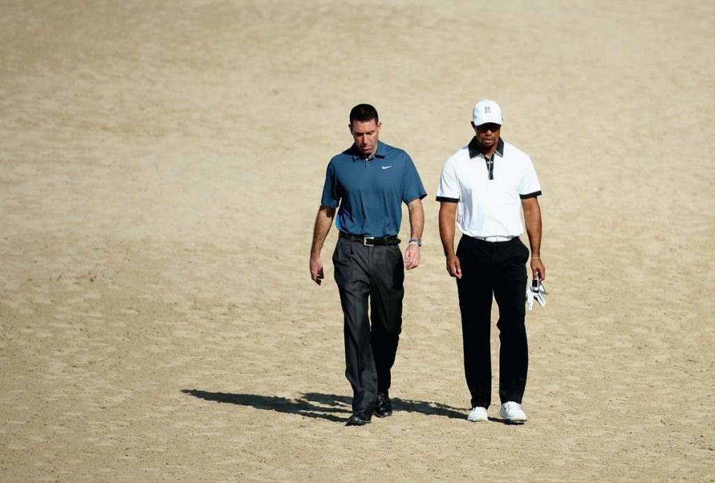 Mark Steinberg und Tiger Woods