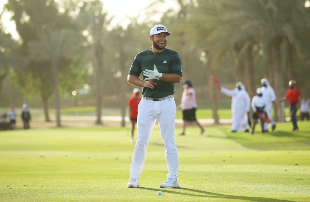 Sieger in Abu Dhabi: Tyrrell Hatton