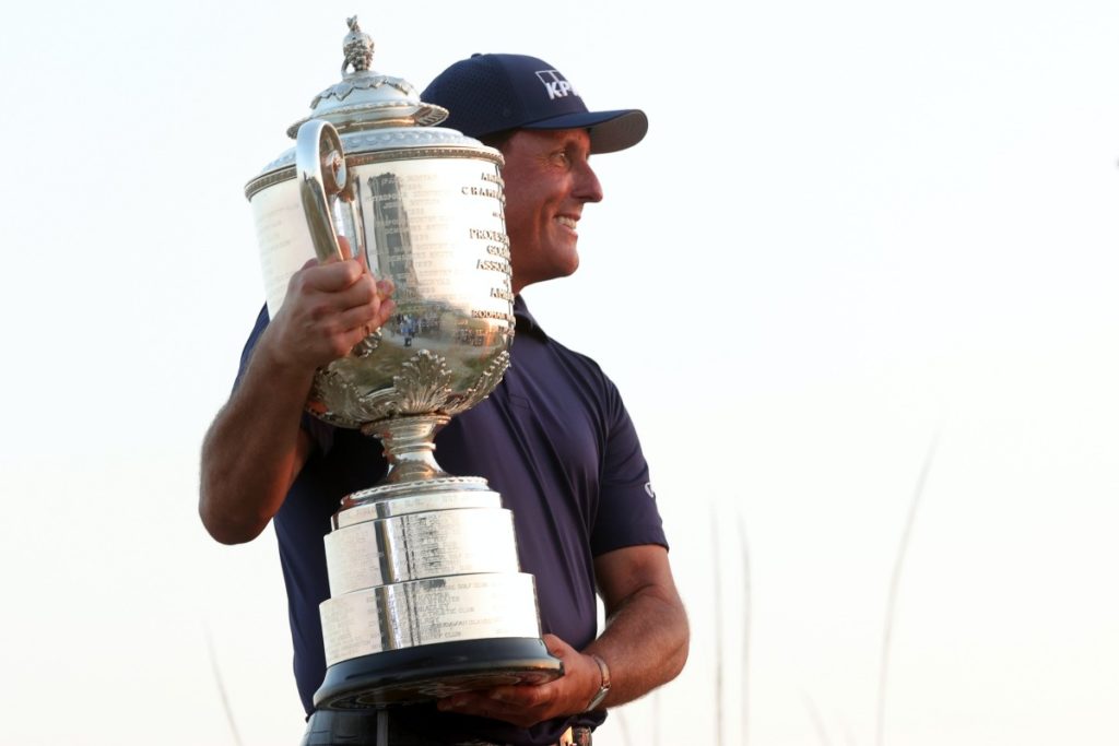 Major-Sieger mit 50: Phil Mickelson