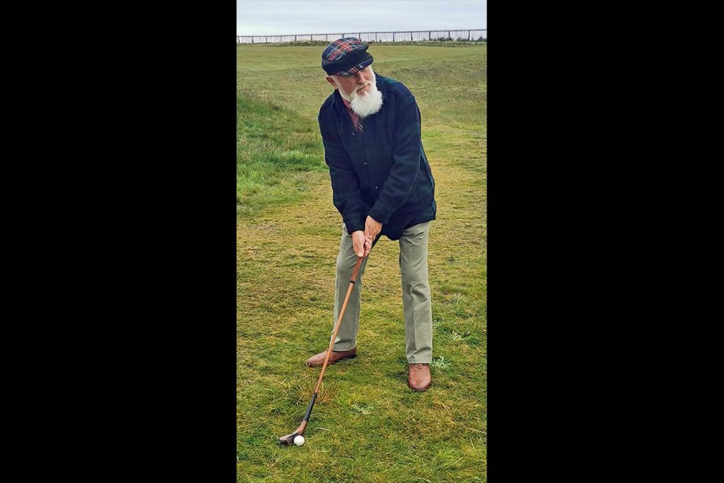 Alan Patterson als Old Tom Morris