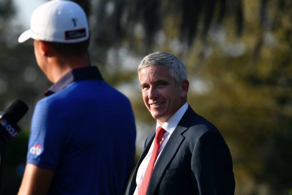 PGA Tour Commissioner Jay Monahan