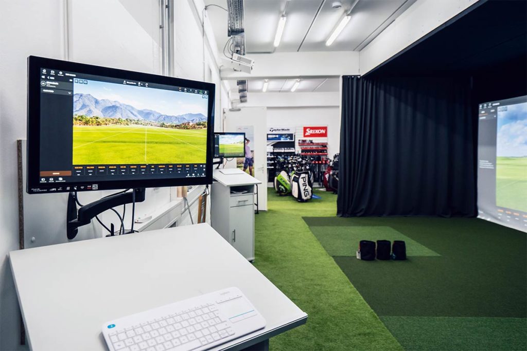 Professionelle Fittings. Golfschläger können im Ladengeschäft in Hamburg Papenreye unter State-of-the-Art-Bedingungen getestet werden