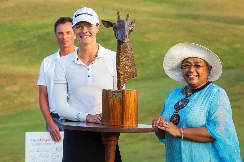 Esther Henseleit verteidigt erfolgreich ihren Titel bei der Magical Kenya Ladies Open 2022 (Foto: Tristan Jones/LET)