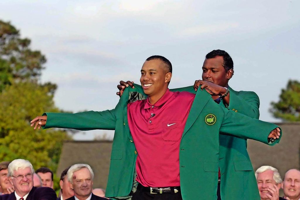 Masters 2001: Den "Tiger Slam" geschafft