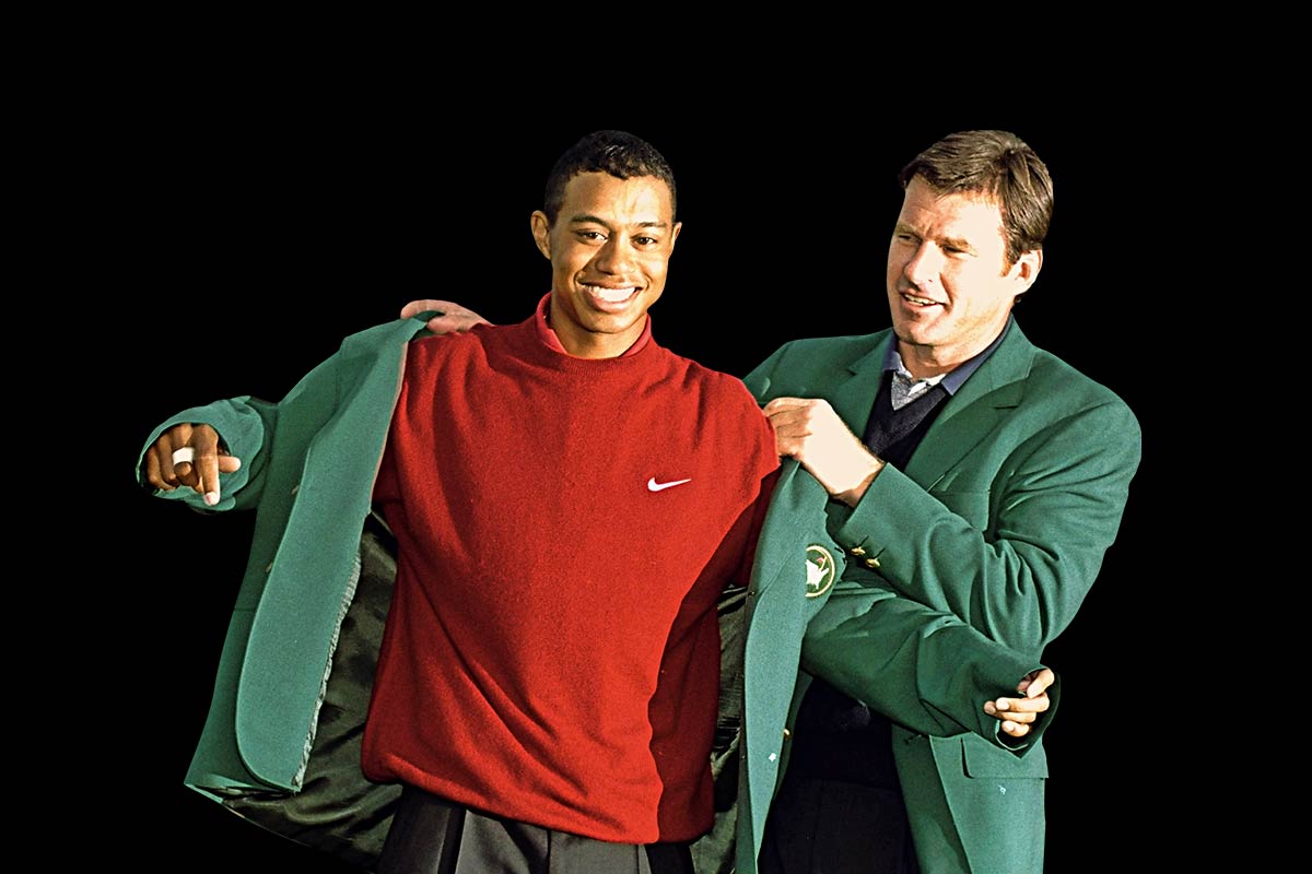 Tiger Woods gewinnt das Masters 1997
