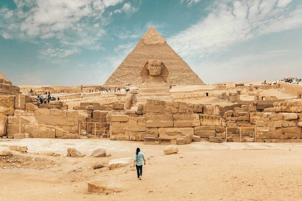 Im Land der Pyramiden und Sphinx kann man auch wunderbar golfen