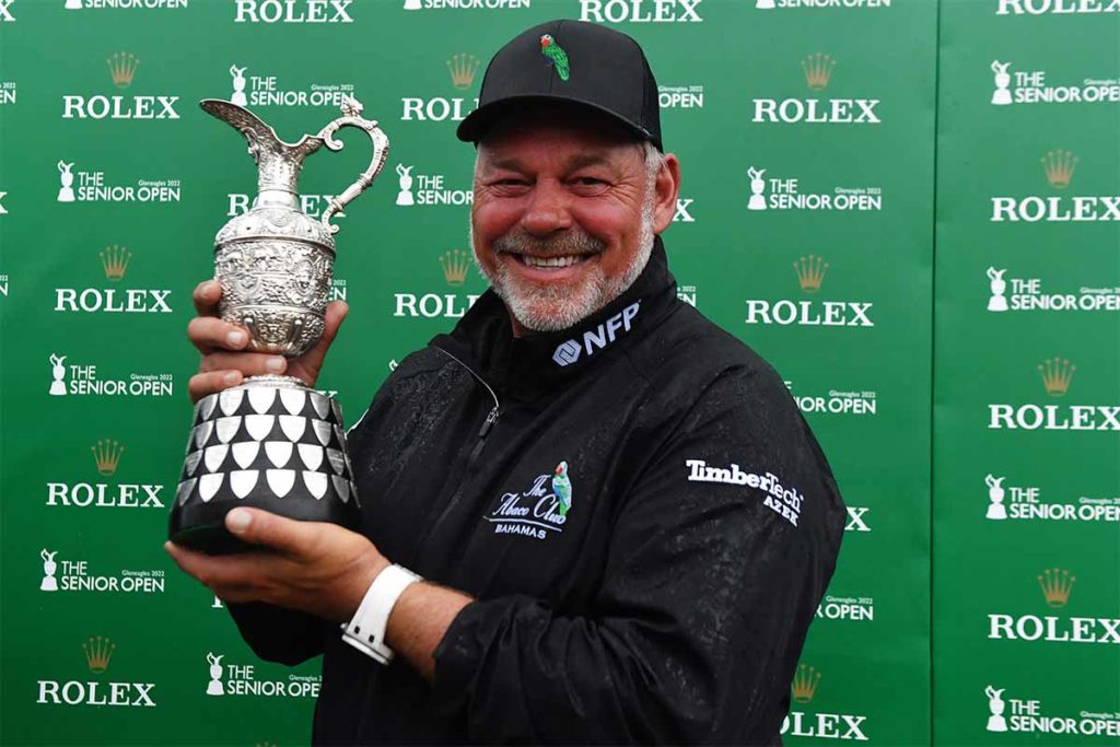 Sieger der Senior Open 2022 im schottischen Gleneagles: Darren Clarke (Foto: Getty Images)