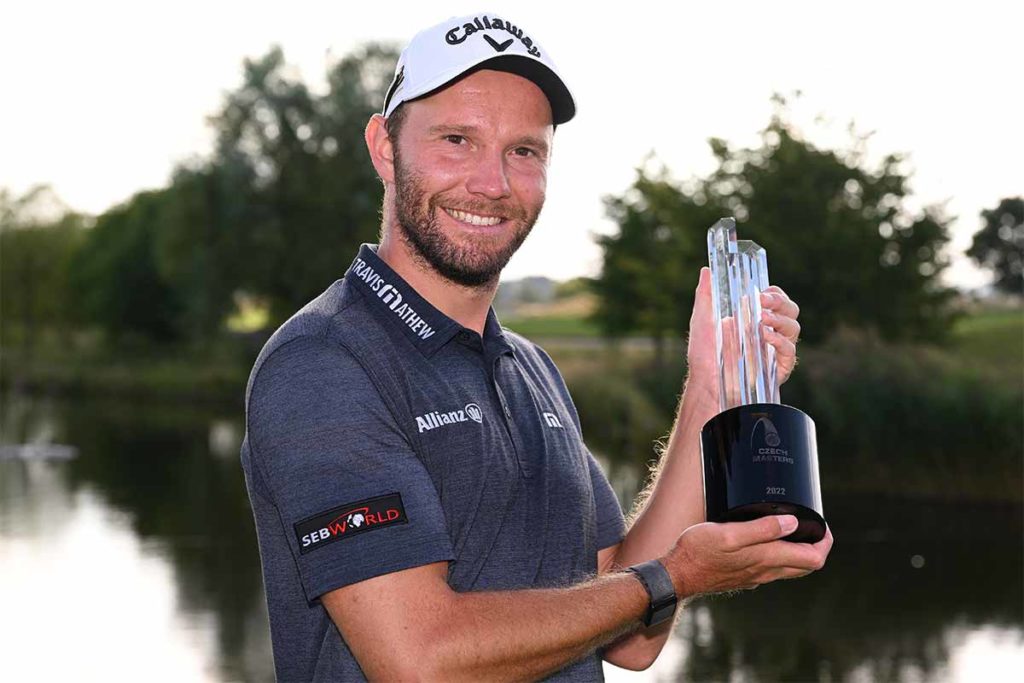 Gewinnt beim D+D REAL Czech Masters 2022 seinen ersten Titel auf der DP World Tour: Maximilian Kieffer (Foto: Getty Images)