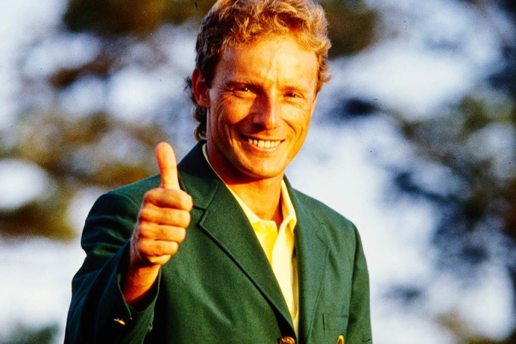 Bernhard Langer gewann sensationelle zweimal das Masters im Augusta National Golf Club: In den Jahren 1985 und 1993