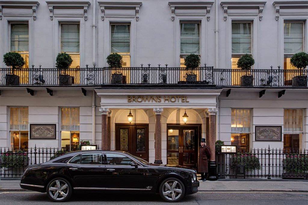 Seit 2005 erstrahlt das Brown‘s Hotel im noblen Londoner Stadtteil Mayfair in neuem Glanz