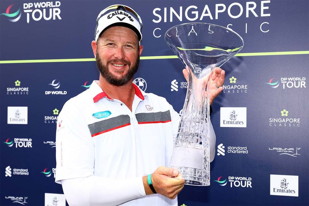 Ockie Strydom gewinnt die Singapore Classic 2023 (Foto: Getty Images)