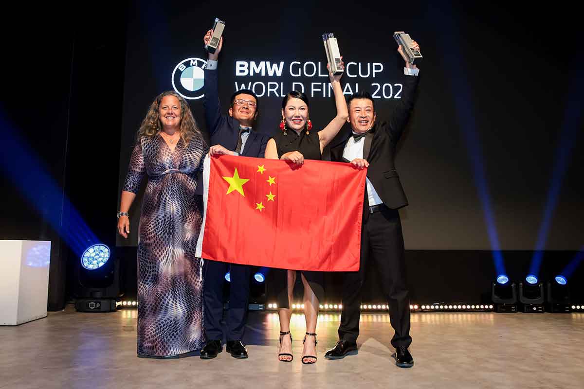 BMW Golf Cup Weltfinale 2022: Team China gewinnt