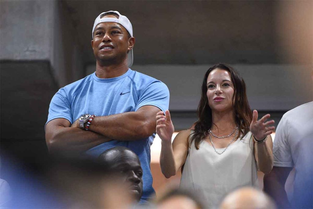 Tiger Woods mit Ex-Freundin Erica Herman (Foto: picture-alliance)