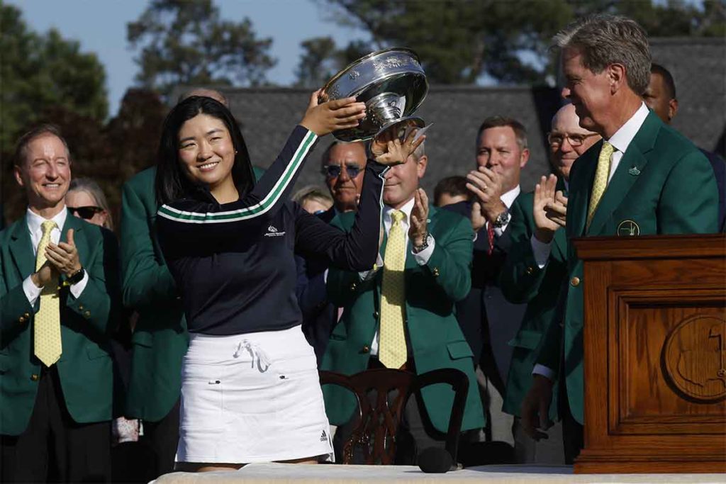 Siegerin der Augusta National Women's Amateur 2023: Rose Zhang (Foto: picture-alliance)