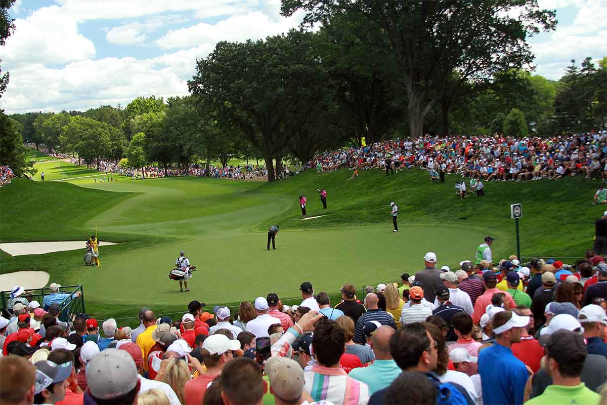 Der Oak Hill Country Club in Rochester, New York (Foto: picture-alliance)