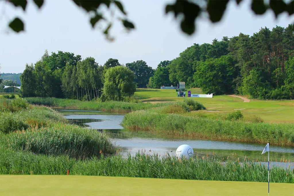 Austragungsort des Amundi German Masters: Der Südplatz des Golf & Country Club Seddiner See (Foto: DGV/Stebl)