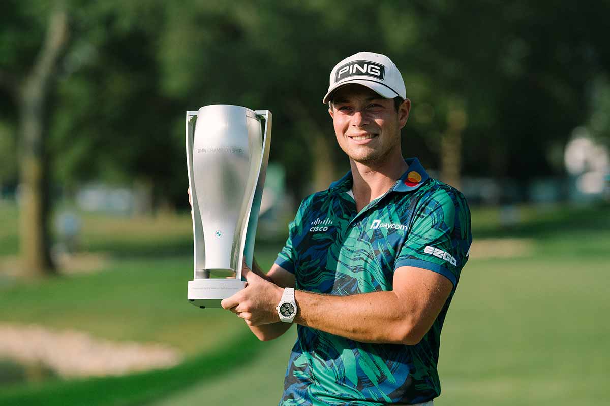 Viktor Hovland gewinnt BMW Championship mit Platzrekord