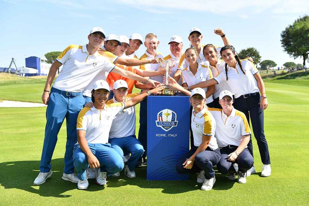 Das erfolgreiche Junior Ryder Cup 2023 Team Europe (Foto: GettyImages)