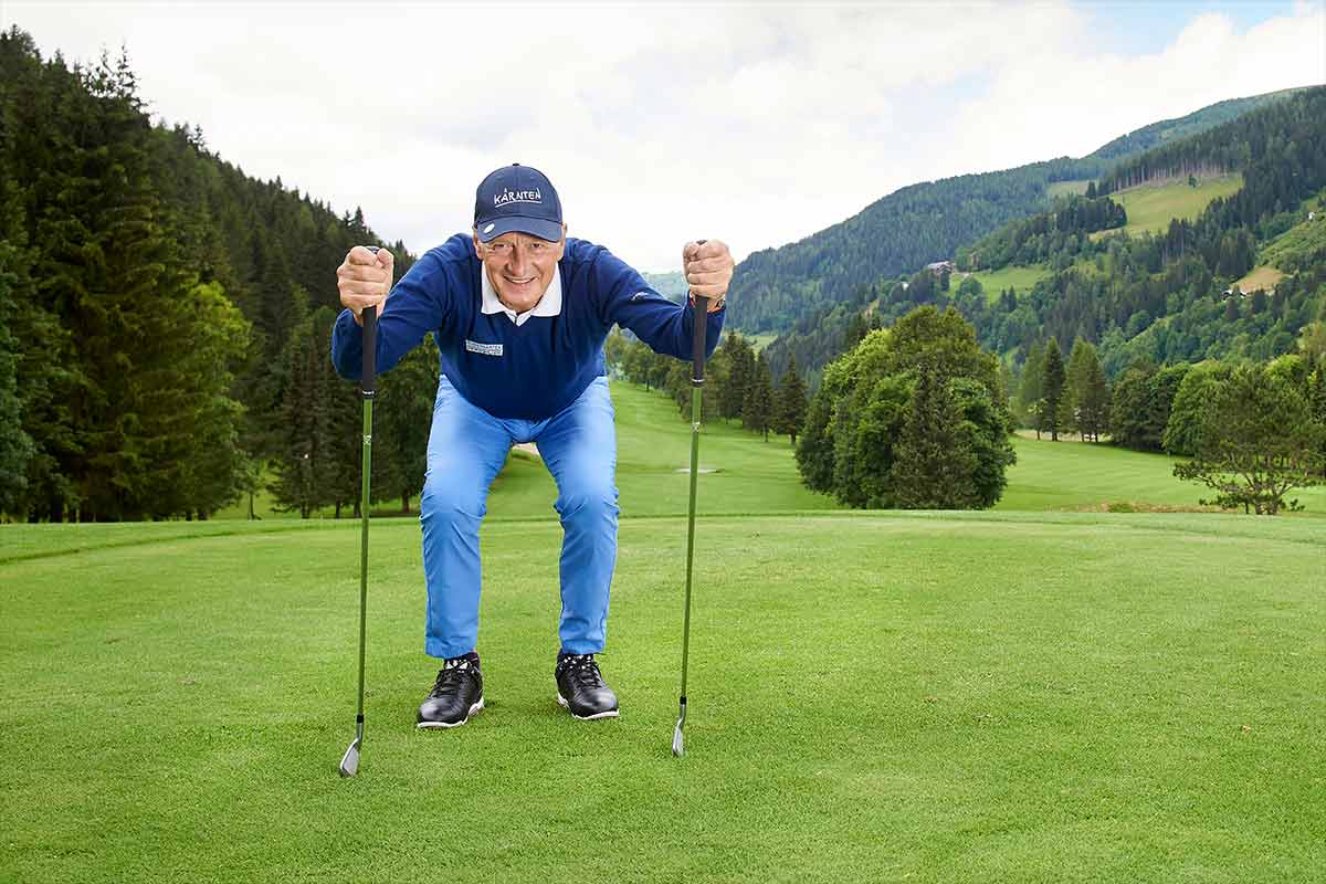 Skilegende: Franz Klammer veranstaltet alljährlich die „Franz Klammer Golf Trophy“