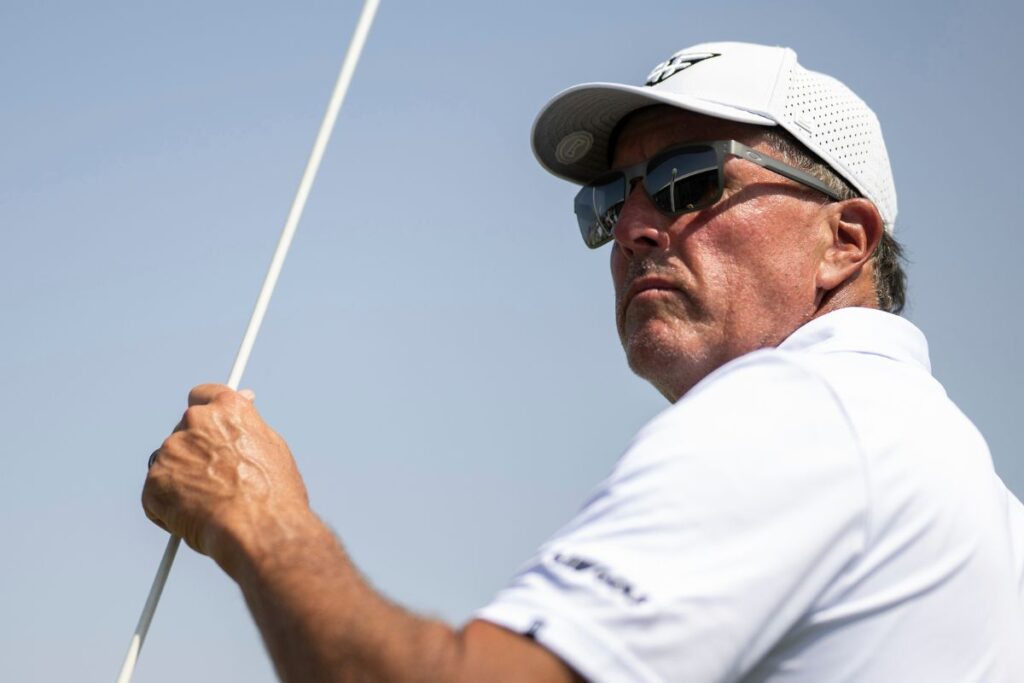 Phil Mickelson kündigte neue Spieler auf der LIV Golf Tour an (Foto: Picture Alliance).