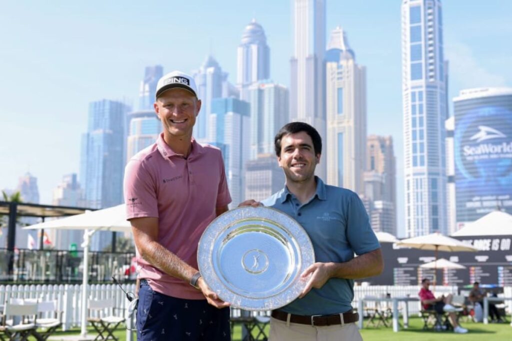 Adrian Meronk gewinnt den Seve Ballesteros Award 2023 (Foto: DP World Tour)