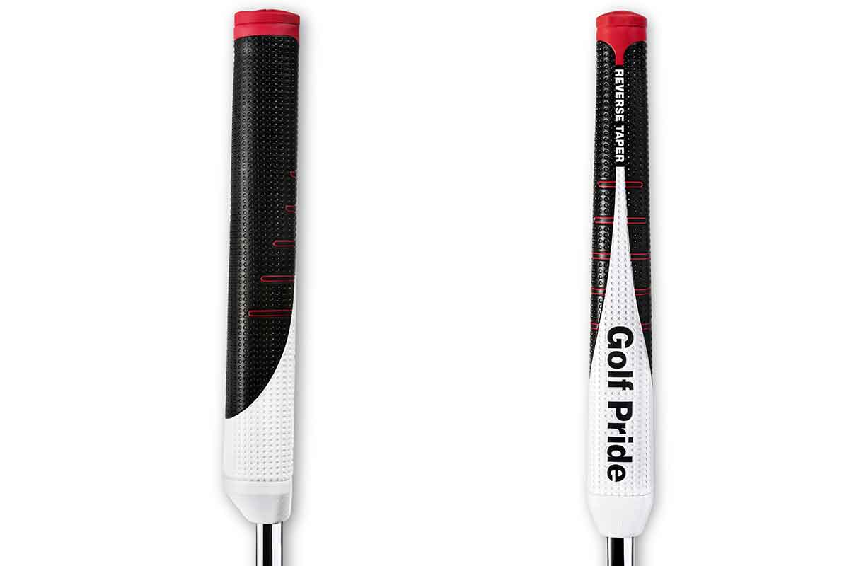 Golf Pride Puttergriffe 2024 mit Reverse Taper Technology: Modell Flat