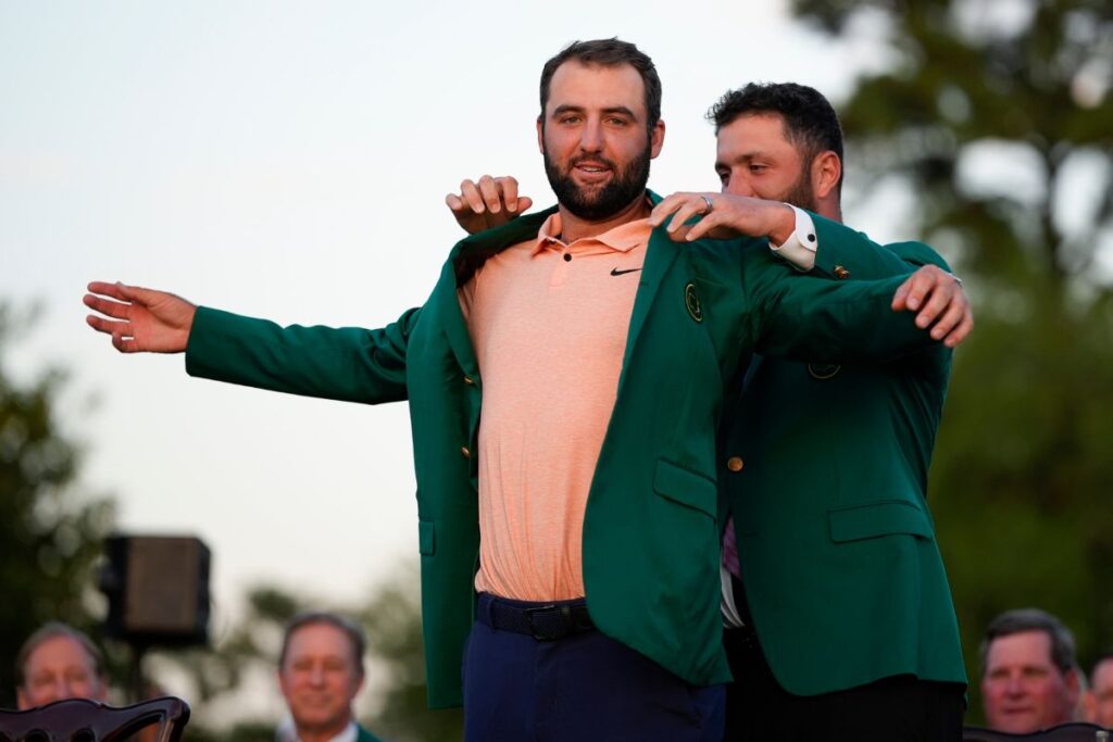 Scottie Scheffler gewinnt beim Masters 2024 sein zweites Green Jacket (Foto: Picture Alliance)