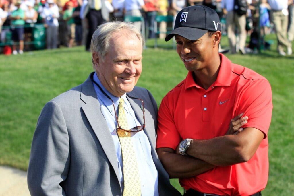 Jack Nicklaus und Tiger Woods zählen laut Gary Player als die besten Spieler aller Zeiten (Foto: Picture Alliance)