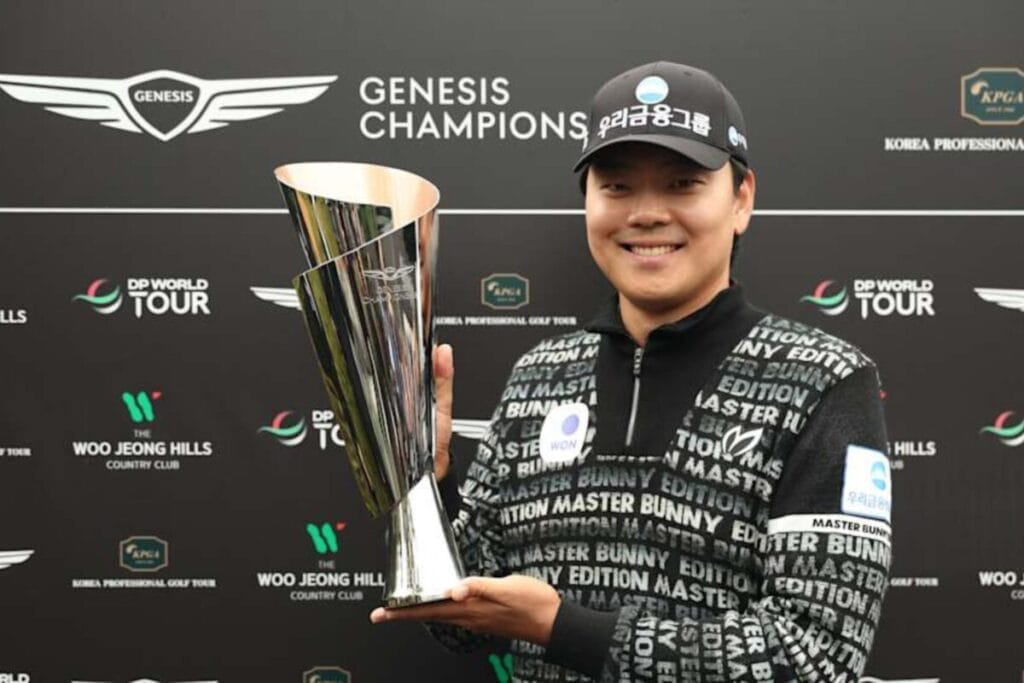 Junghwan Lee gewinnt die Genesis Championship 2025 (Foto: DP World Tour)