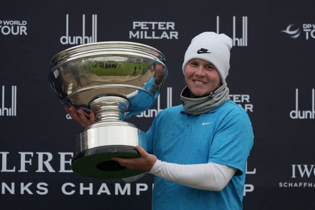 Robert MacIntyre gewinnt die Alfred Dunhill Links Championship 2025 in St. Andrews (Foto: Picture Alliance)