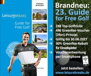 23. LeisureBREAKS Guide for Free Golf 2026/2027