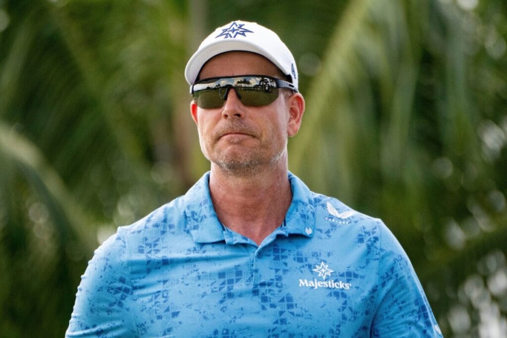 Henrik Stenson will sich in der Offseason wieder auf die LIV Golf Tour spielen (Foto: Picture Alliance)