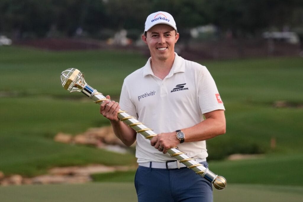 Matt Fitzpatrick holt die DP World Tour Championship 2025 (Foto: Picture Alliance)