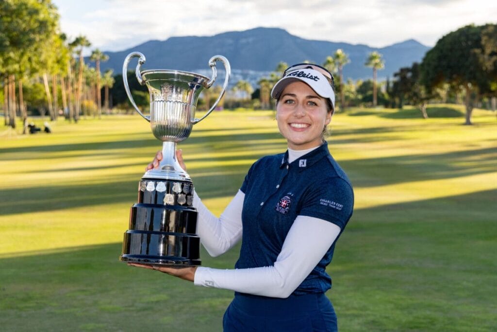 Nastasia Nadaud holt die Open de España 2025 (Foto: Tristan Jones/LET)