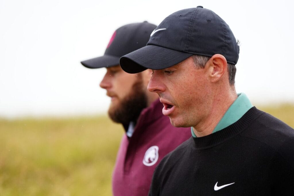 Rory McIlroy und Tyrrell Hatton können das Race to Dubai 2025 noch gewinnen (Foto: Picture Alliance)