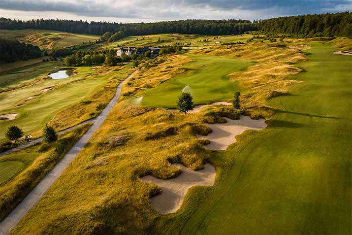 Außergewöhnliches Links-Design: Der 18-Loch Championship Course des Resorts (Foto: Gerrit Kleinfeld)