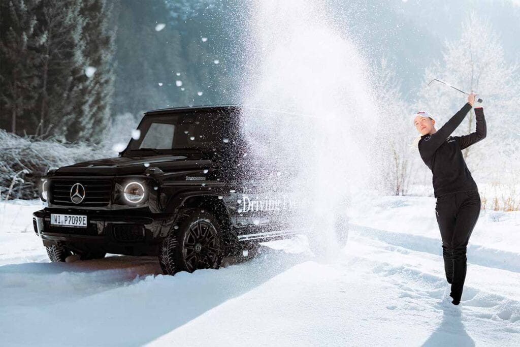 Mercedes-Benz Golf & Drive Event in Saalfelden mit Alexandra Försterling, vom 16. bis 18.01.2026