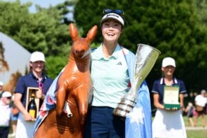 Grace Kim gewann die Amundi Evian Championship 2025 (Foto: Picture Alliance)