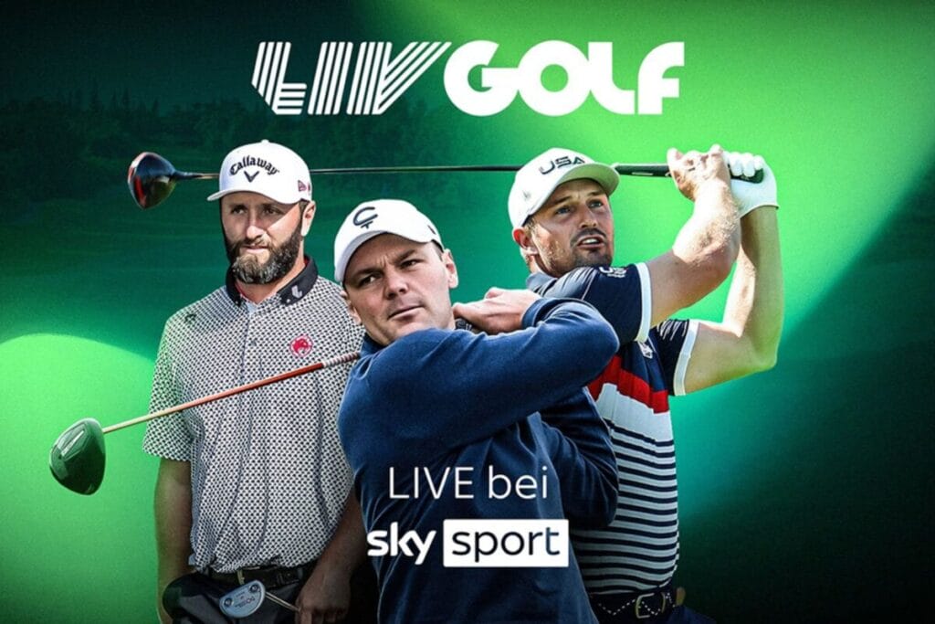 Sky Sport wird die LIV Golf League 2026 übertragen (Foto: Sky Sport)