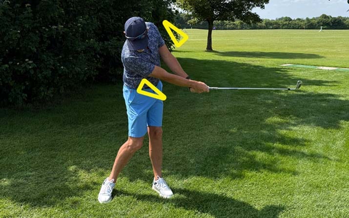 Der Körper arbeitet wie eine vertikale Wippe